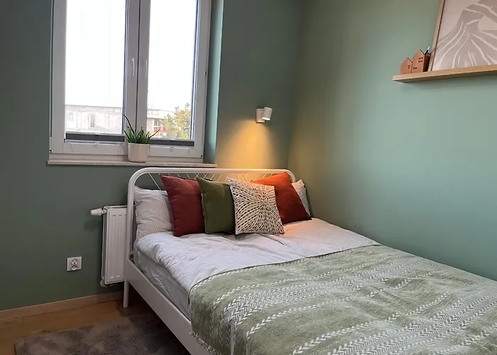 Nowy apartament Saska, z parkingiem