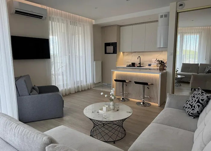 Apartament Deluxe Wiślane Tarasy 2 I Duży Taras